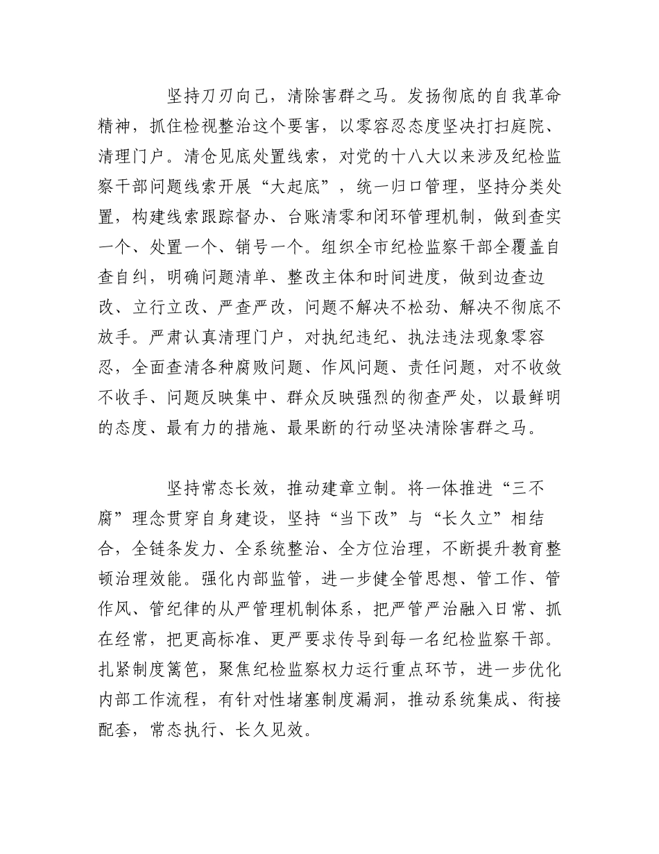 2023年（19篇）纪检监察干部队伍教育整顿工作心得体会材料汇编.docx_第2页