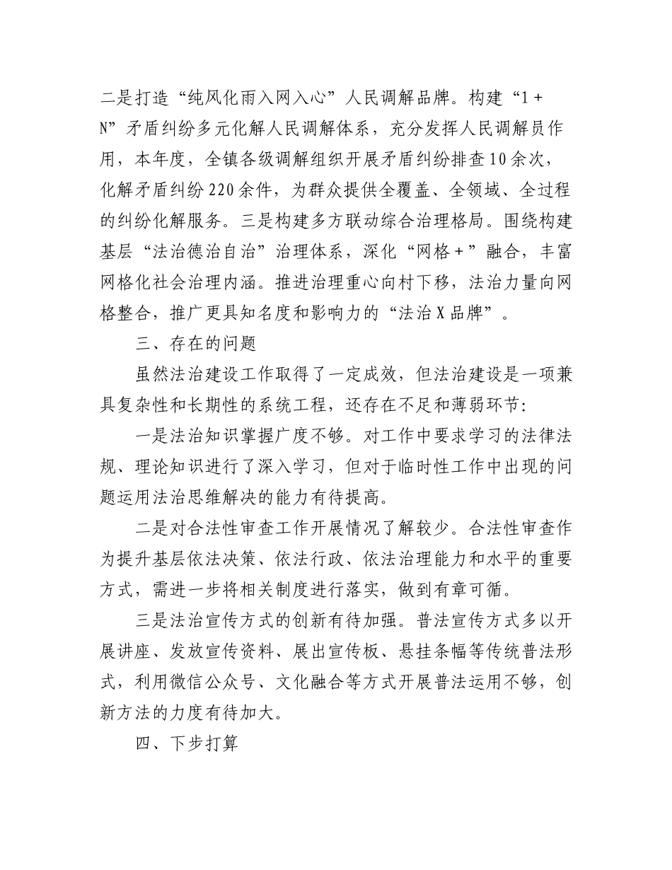 党政主要负责人2023年度述法报告汇编（6篇）.docx_第3页