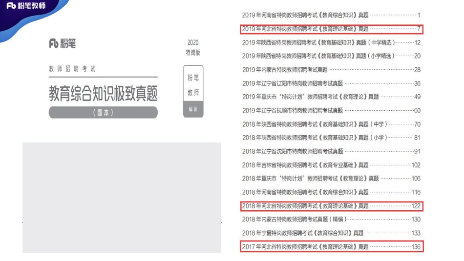 【更新】2020河北特岗+—真题实战2-5.20—沐倾.pdf_第2页