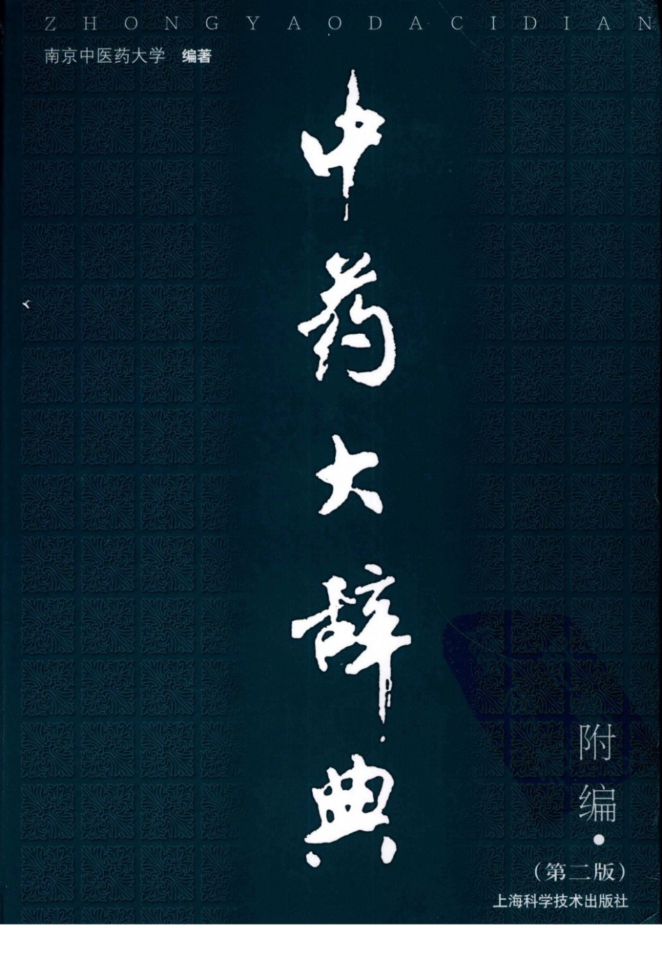 中药大辞典附编（第二版）（南京中医药大学编著）.pdf_第1页