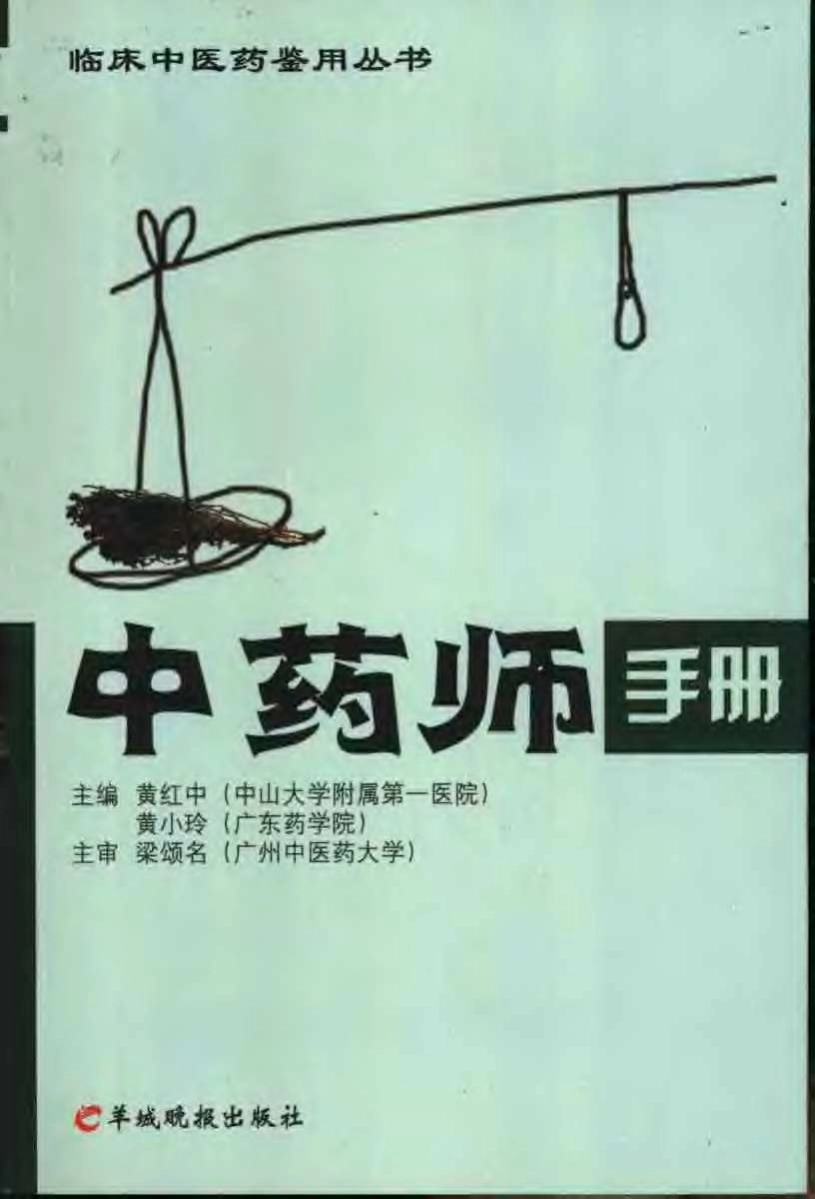 中药师手册（黄红中 等主编）.pdf_第1页