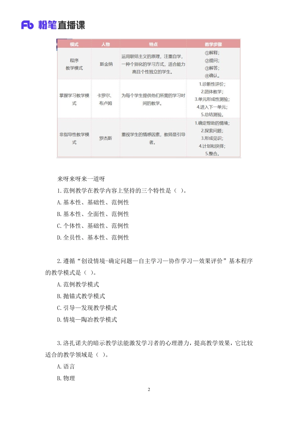 【最终上传版】2020.06.03+教育学-高频考点5+王婷（笔记+讲义）（米饭+慎独+麦子）.pdf_第3页