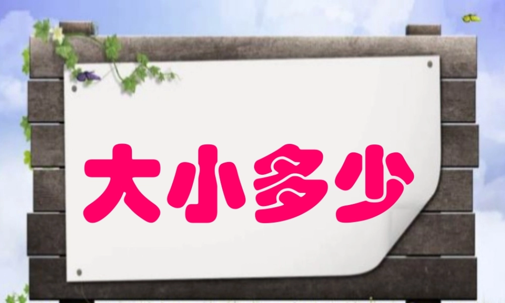 7 大小多少 课件.ppt
