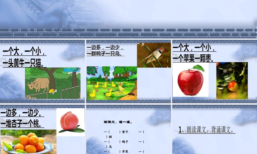 （课堂教学课件2）大小多少.ppt