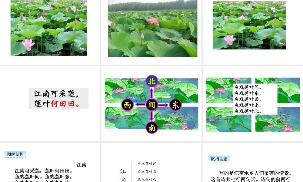 （课堂教学课件3）江南.ppt