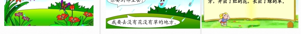 （课堂教学课件3）雨点儿.ppt