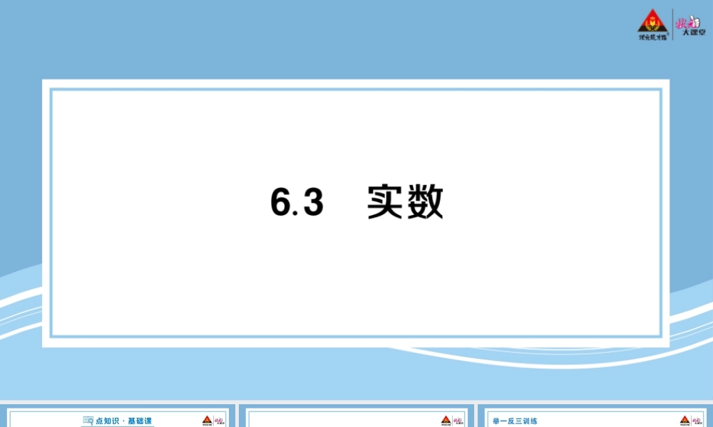 6.3 实数.pptx