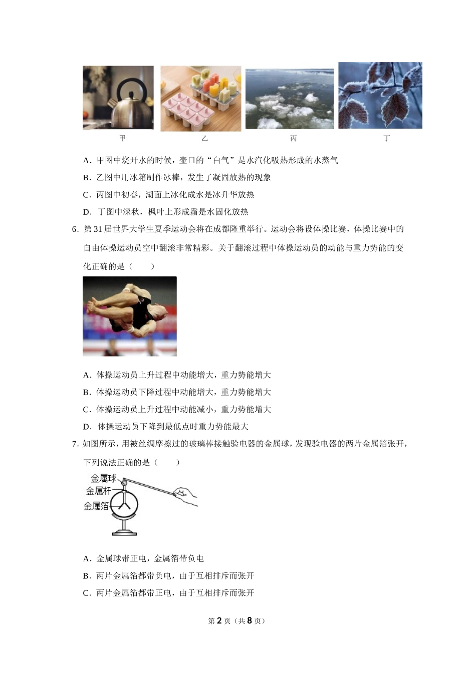 2023年四川省德阳市中考物理试卷.doc_第2页