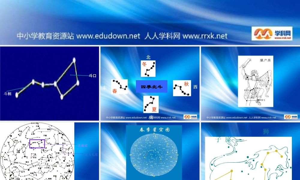 青岛小学科学四下《7 春季星空》PPT课件 (2)【加微信公众号 jiaoxuewuyou 九折优惠 qq 1119139686】.ppt