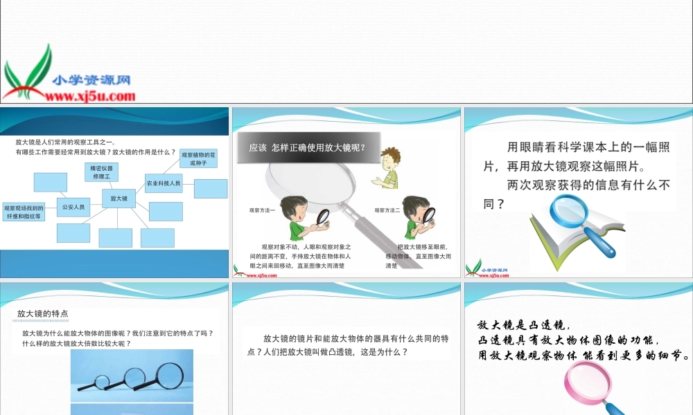 青岛小学科学四下《13 凸透镜》PPT课件 (9)【加微信公众号 jiaoxuewuyou 九折优惠 qq 1119139686】.ppt