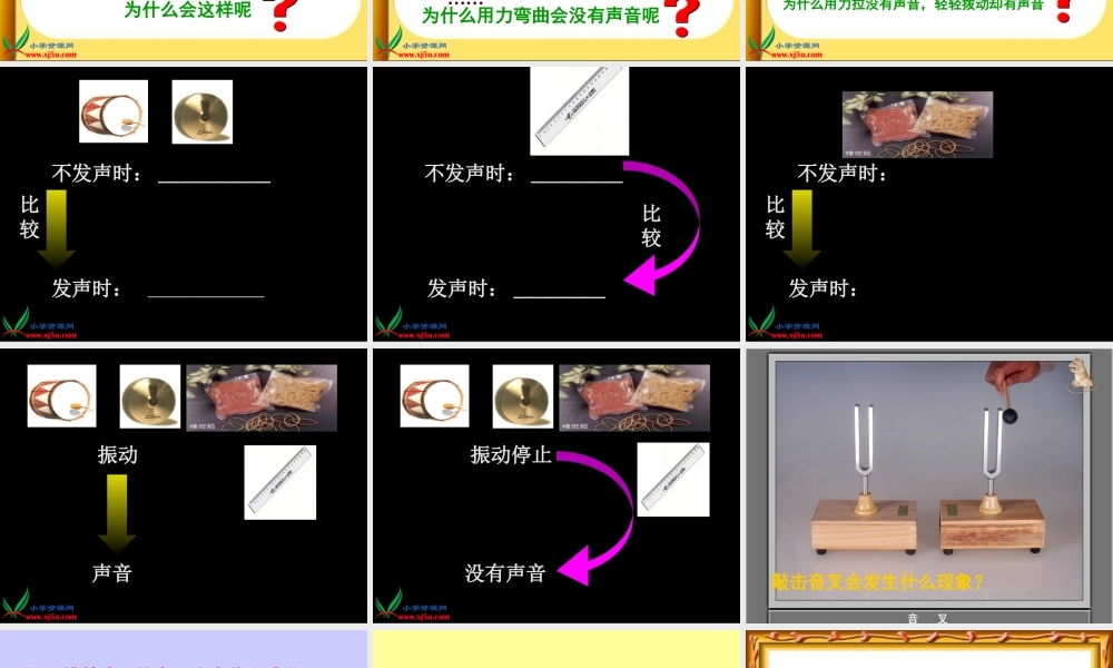 青岛小学科学五上《10 声音的产生》PPT课件 (4)【加微信公众号 jiaoxuewuyou 九折优惠 qq 1119139686】.ppt