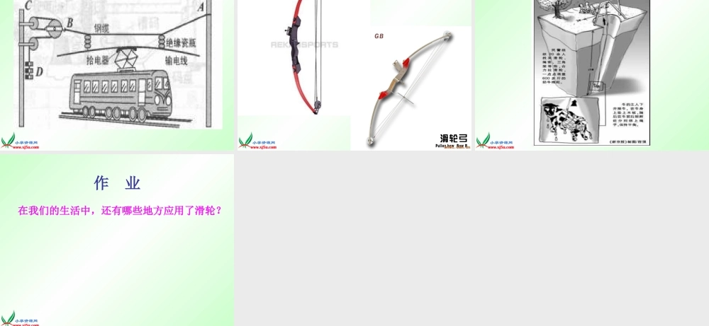 青岛小学科学五上《21滑轮》PPT课件 (1)【加微信公众号 jiaoxuewuyou 九折优惠 qq 1119139686】.ppt