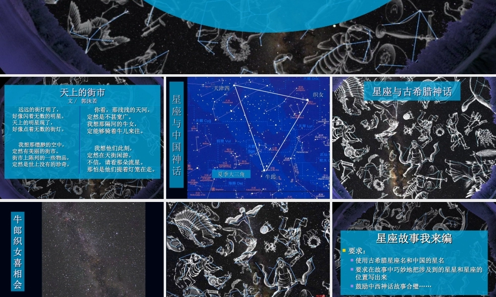 青岛小学科学五下《17.夏季星空》PPT课件 (1)【加微信公众号 jiaoxuewuyou 九折优惠 qq 1119139686】.ppt