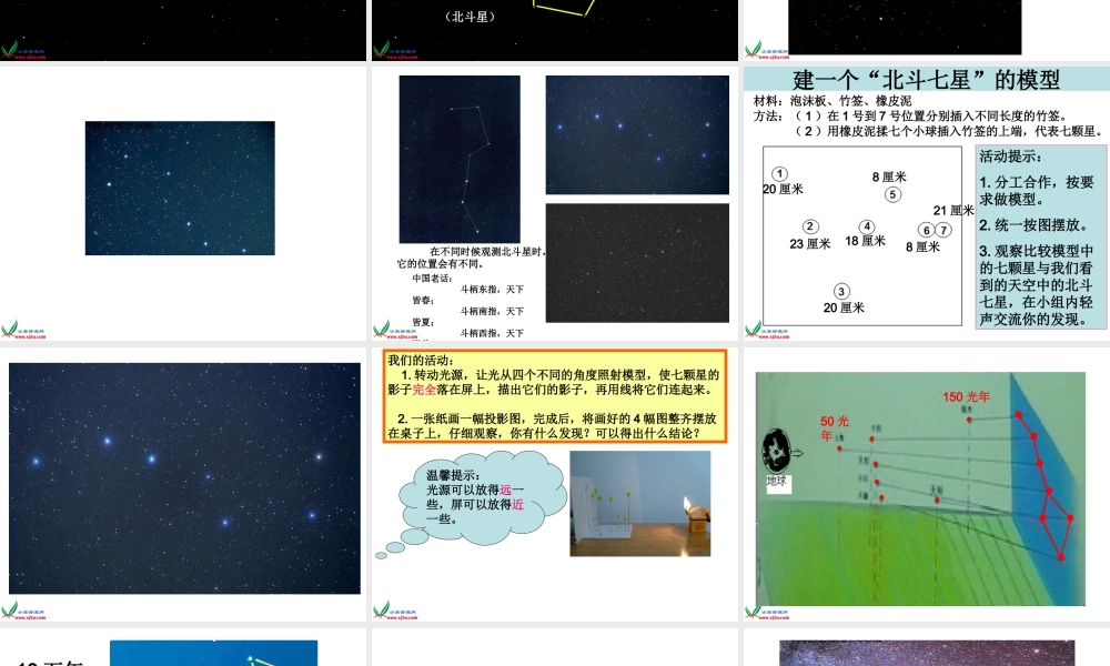 青岛小学科学五下《17.夏季星空》PPT课件 (2)【加微信公众号 jiaoxuewuyou 九折优惠 qq 1119139686】.ppt