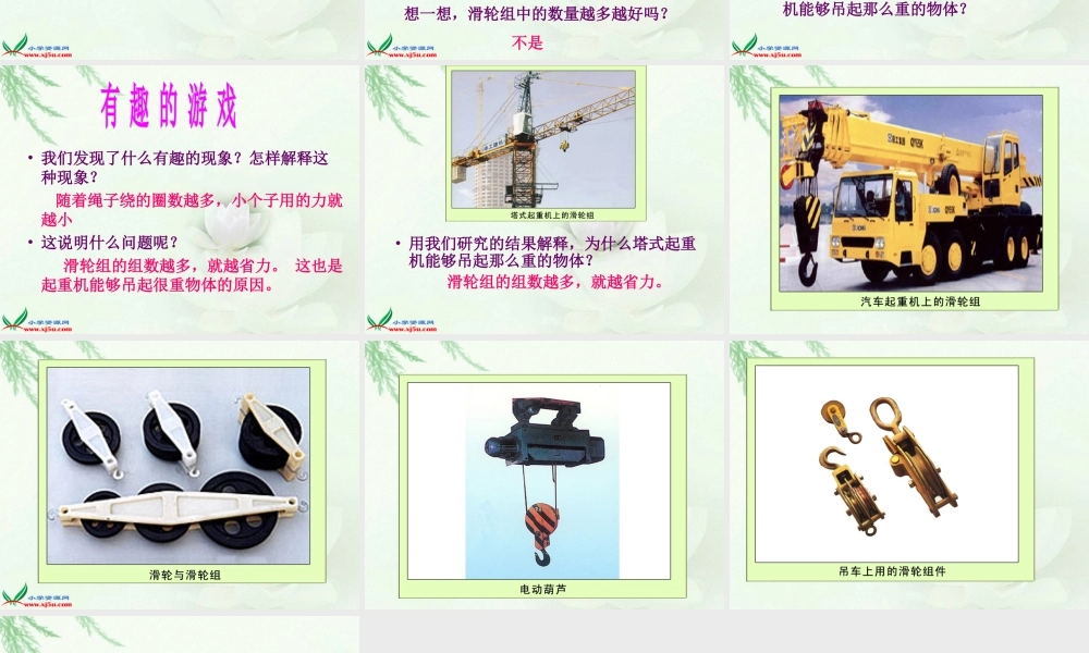 青岛小学科学五下《20.滑轮》PPT课件 (4)【加微信公众号 jiaoxuewuyou 九折优惠 qq 1119139686】.ppt