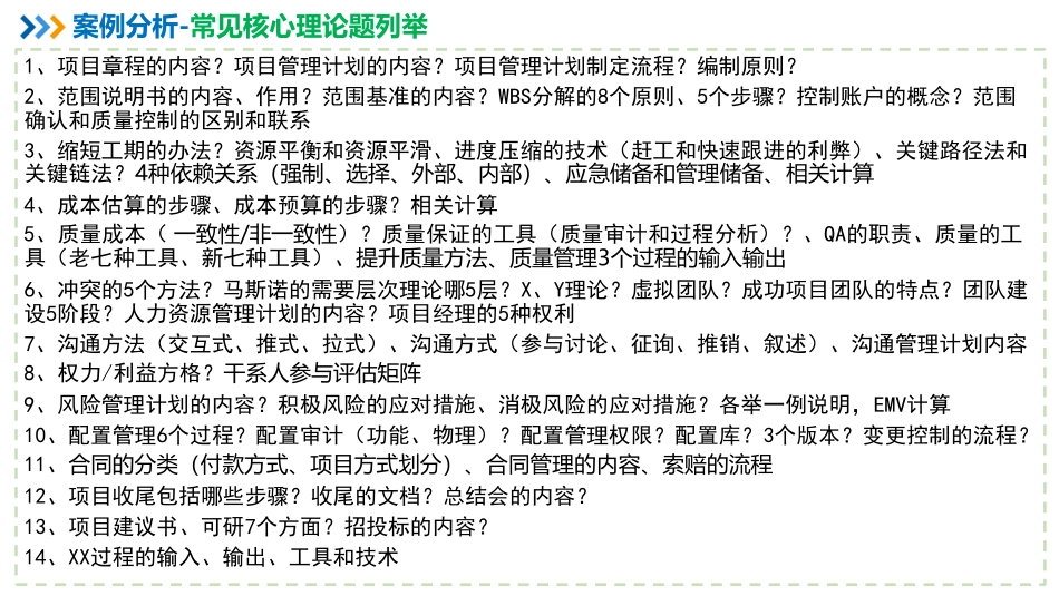 【冲刺押题串讲03】案例分析各领域常见理论题【柯基资源网www.fjha.net】.pdf_第2页