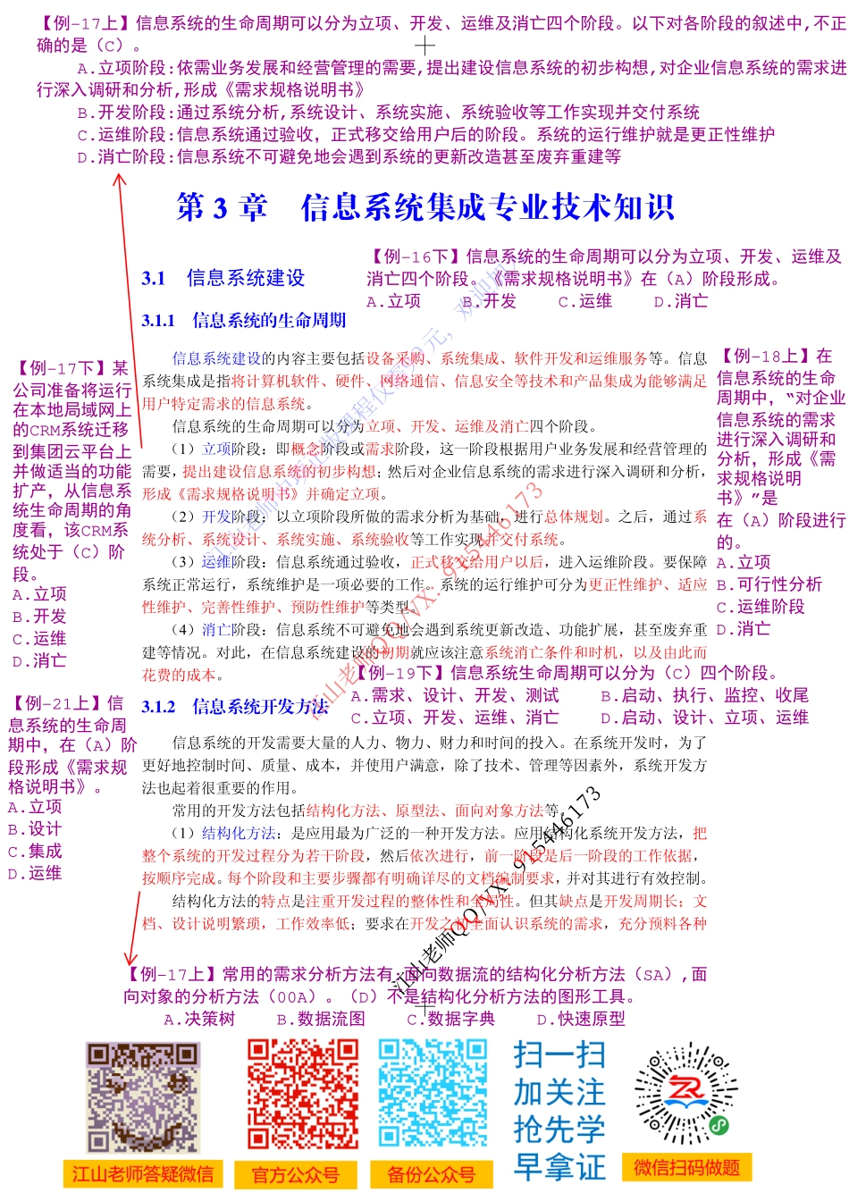 【教材划重点第03章】信息系统集成专业技术知识【柯基资源网www.fjha.net】(1).pdf_第1页