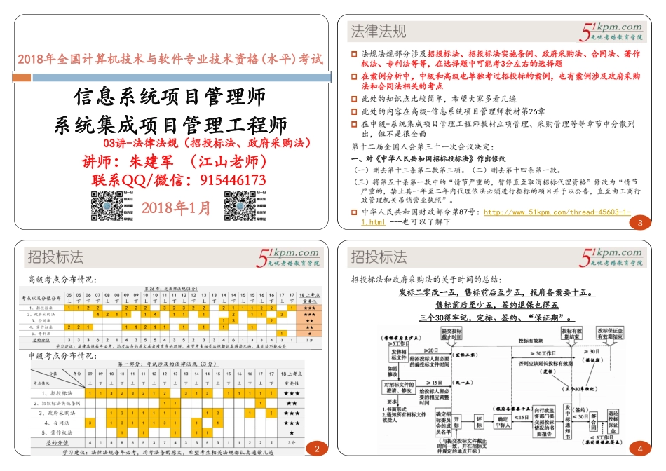 03讲-法律法规（招投标法、政府采购法）1P4版(1).pdf_第1页