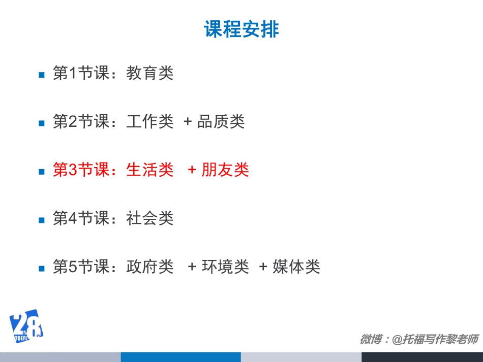 4. 两分钟破题(生活类)@托福写作黎老师.pdf_第2页