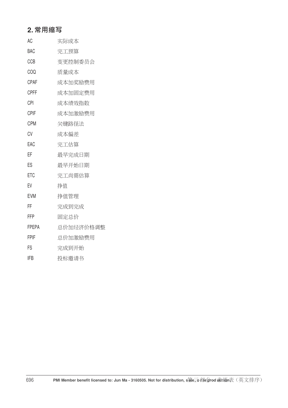 PMBOK指南第6版-术语表.pdf_第2页