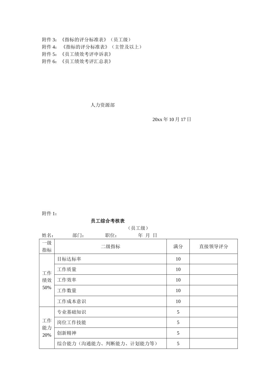 01 年终绩效考核实施办法.doc_第3页
