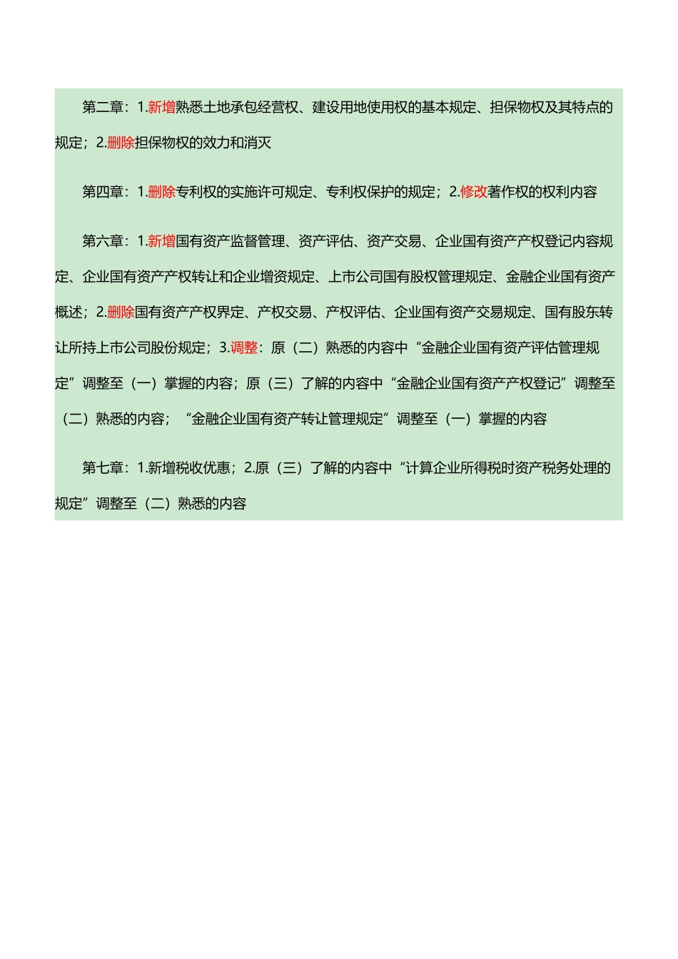 《资产评估相关知识》大纲变化对比.docx_第2页