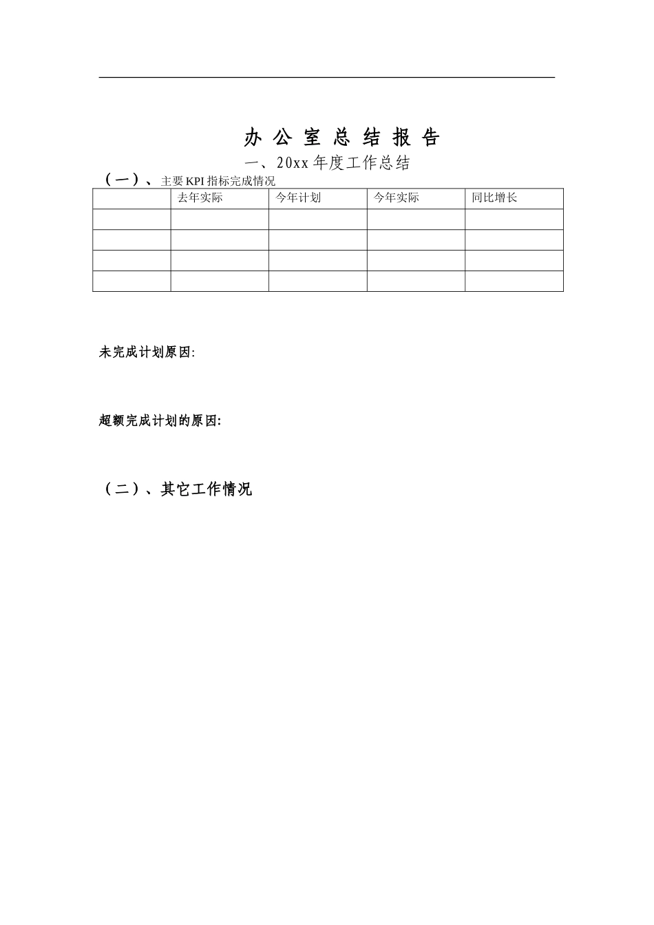 01 办公室述职模板.doc_第1页