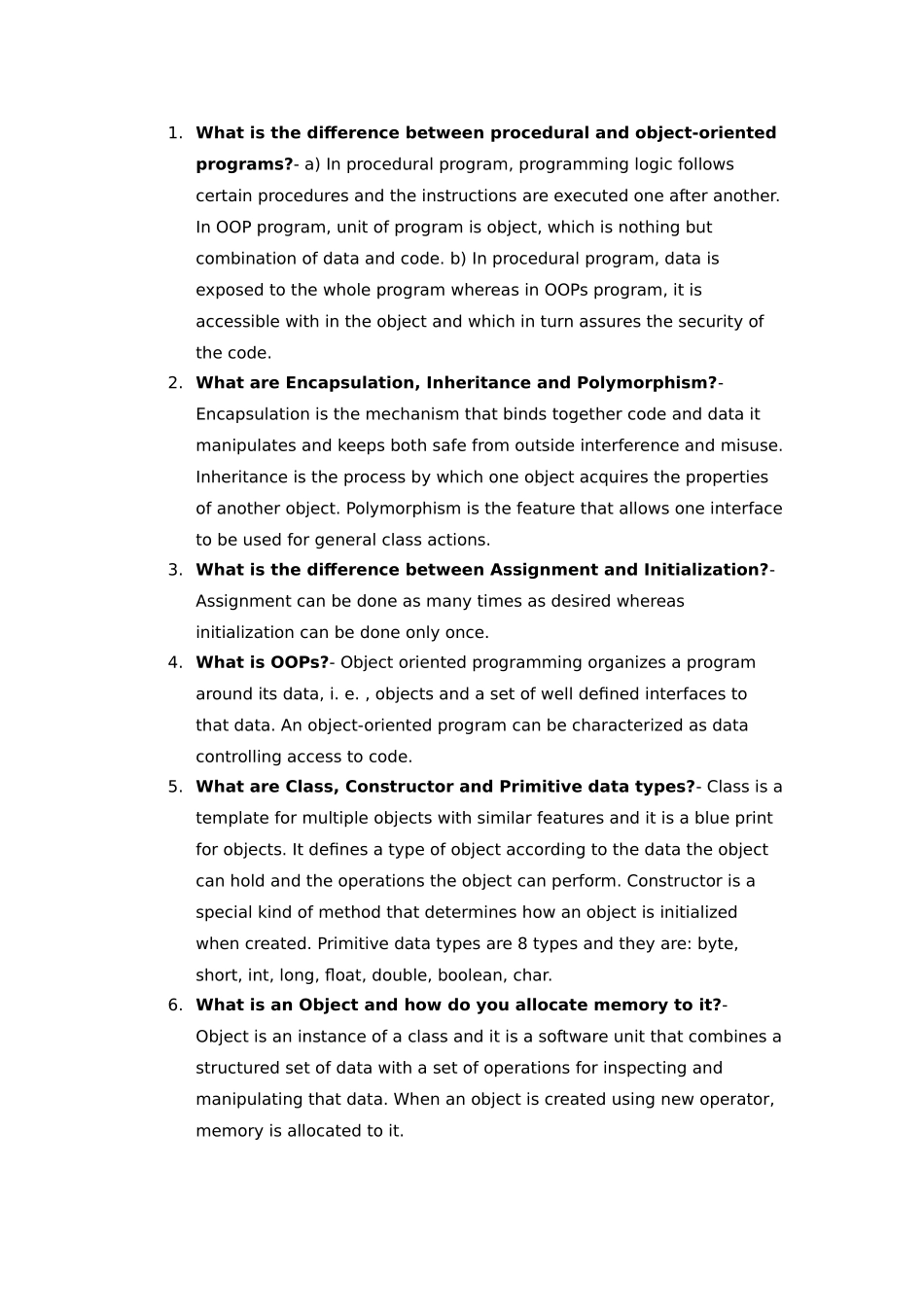 Master list of Java interview questions - 115 questions .doc_第1页