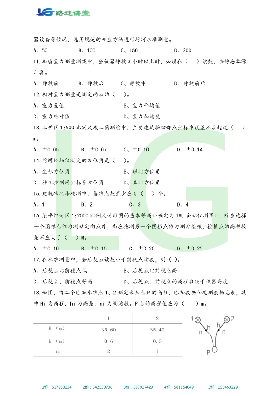 测绘综合历年真题（路过版）.pdf_第2页