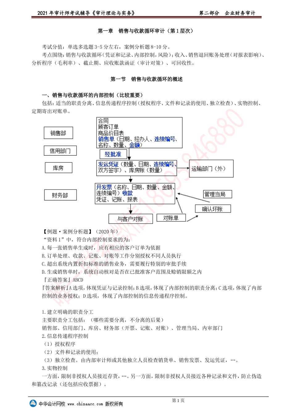 第二部分　企业财务审计(1).doc_第1页