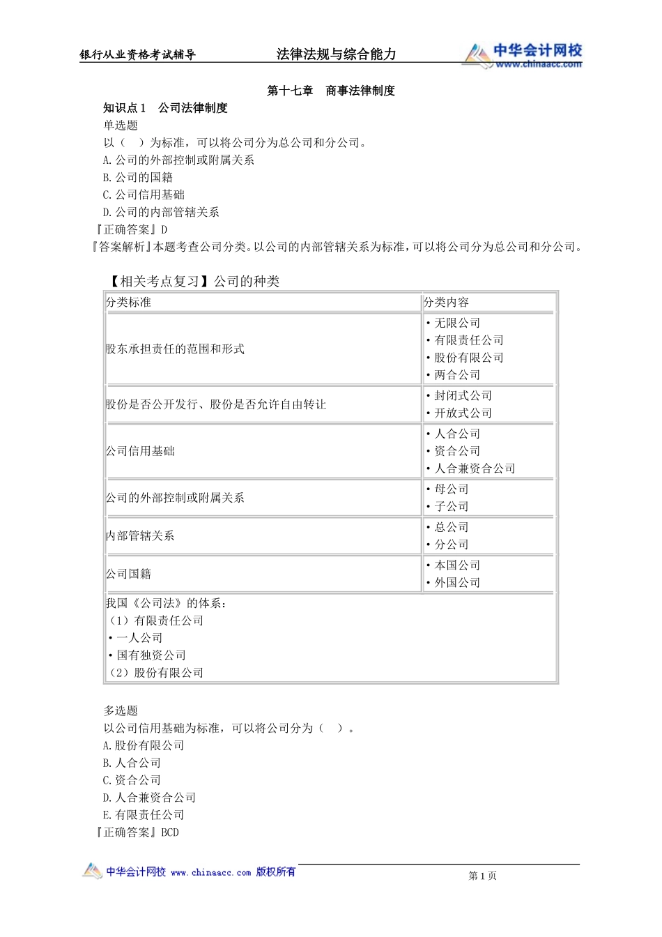 第17章　商事法律制度(1).doc_第1页