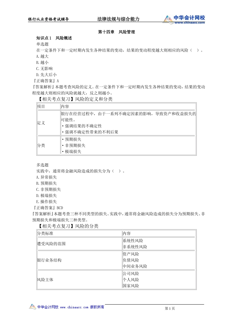 第14章　风险管理(1).doc_第1页