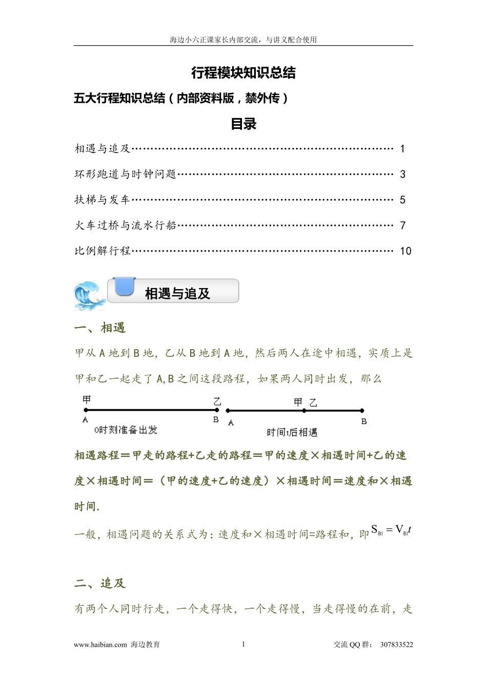 行程模块知识总结.pdf_第1页