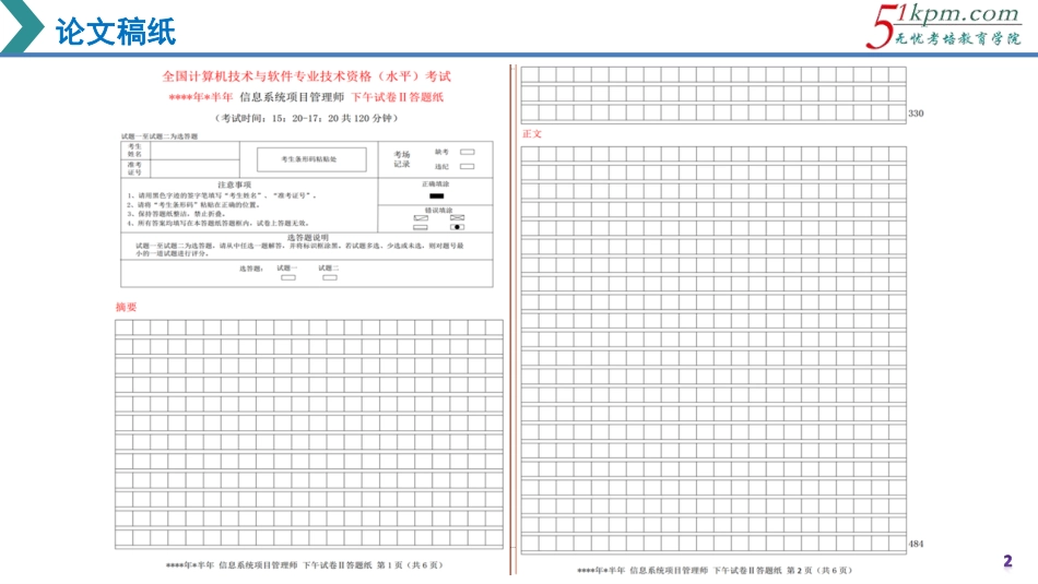 高项论文写作10大领域写作要点梳理(1).pdf_第2页