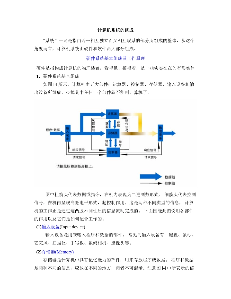计算机原理复习要点(1).doc_第1页