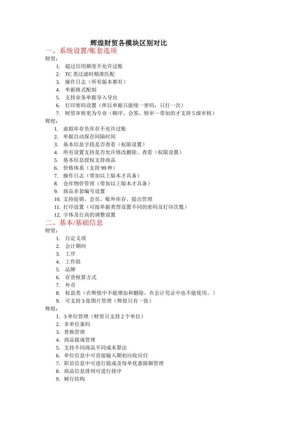 辉煌财贸详细对比（邹）.doc_第1页