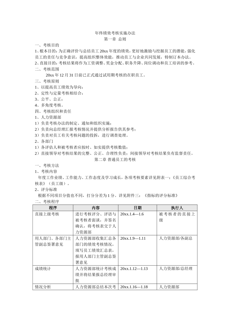 年终绩效考核方案.doc_第1页