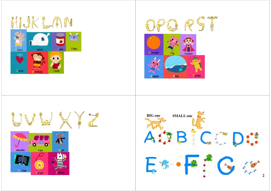 字母村欢乐PARTY最新课程：（微信Cocoon567）.pdf_第2页