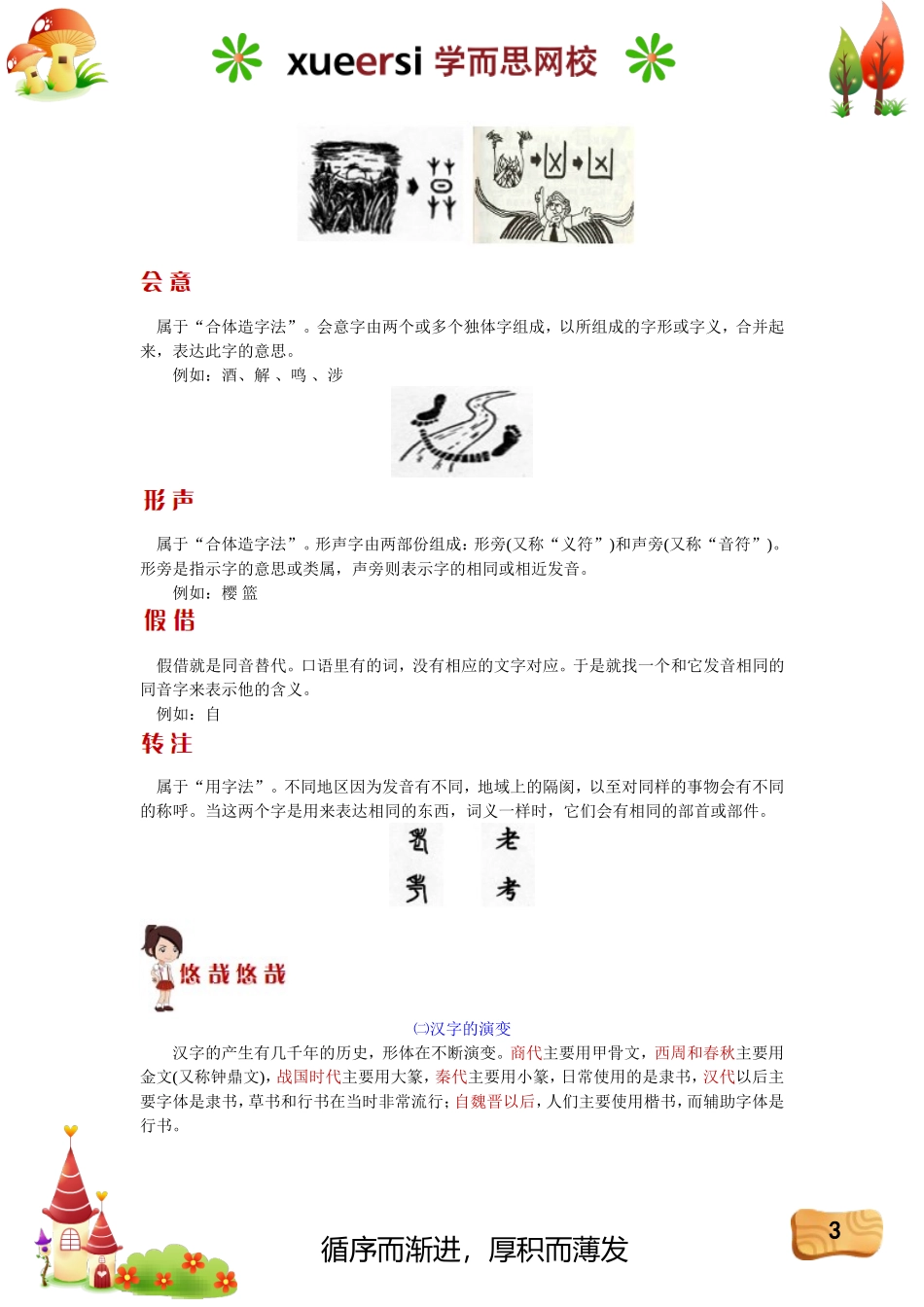 追本溯源——汉字的起源、特点以及运用.doc_第3页