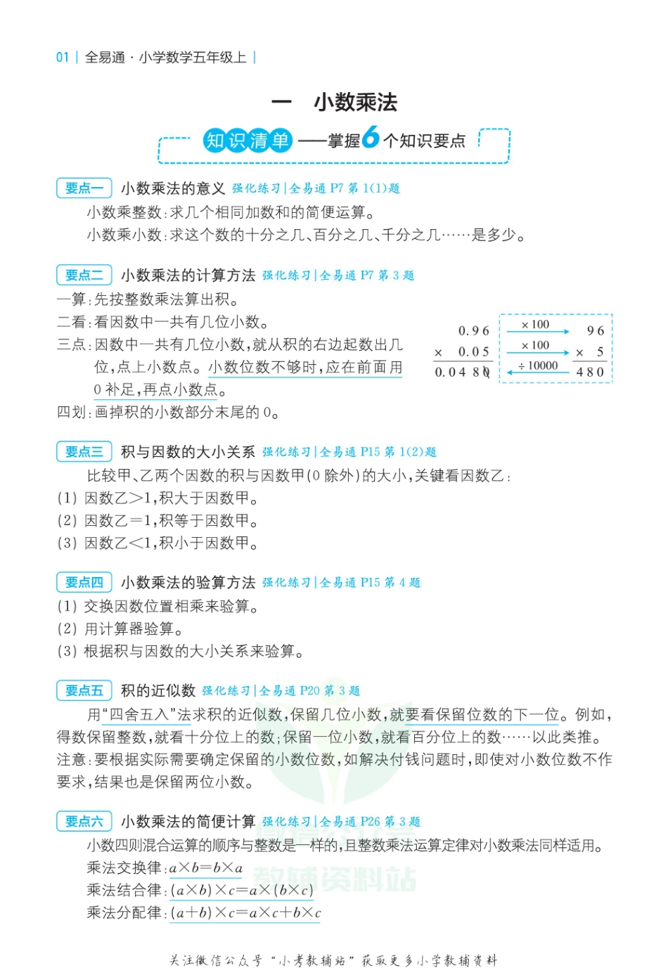 五年级上册数学人教版知识清单（全易通）.pdf_第2页