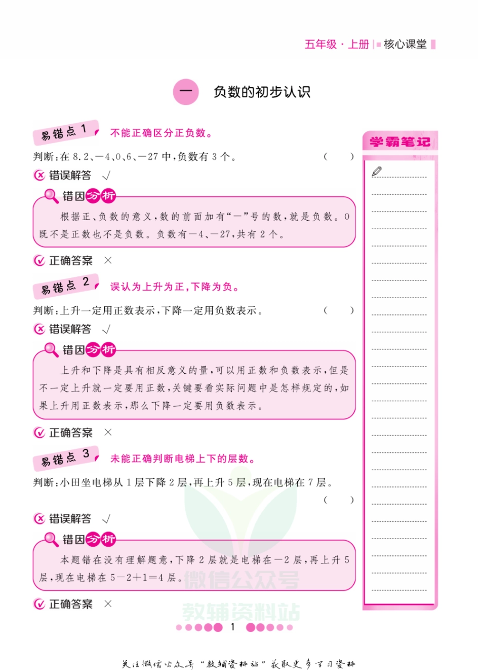 五年级上册数学苏教版易错清单.pdf_第2页