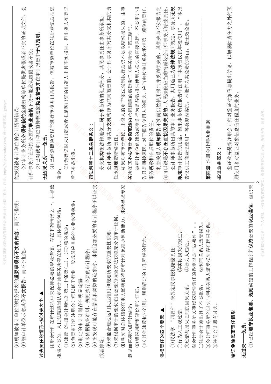 移动笔试知识点之--（财务类）审计学复习知识点讲义整理.pdf_第2页