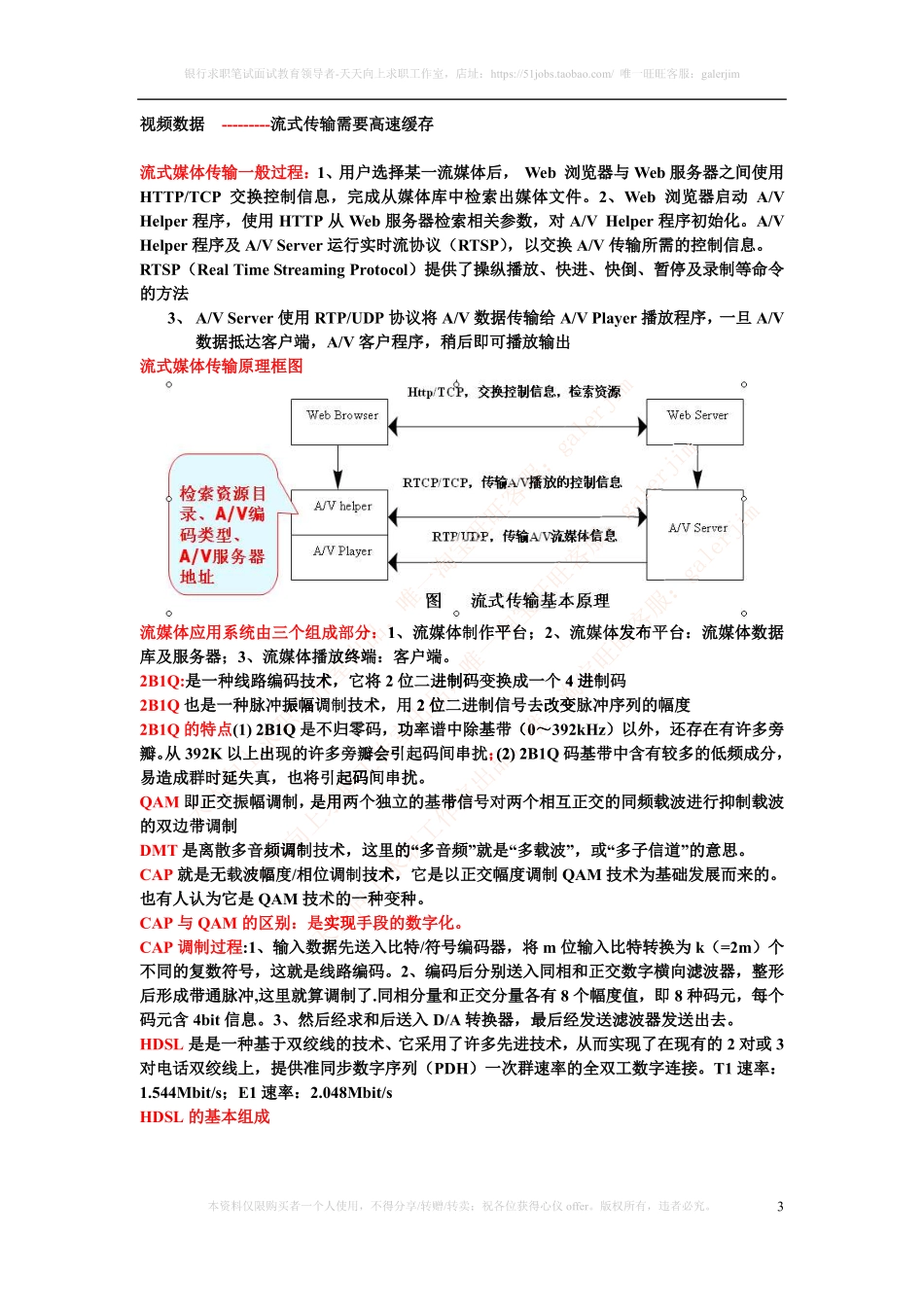 移动笔试知识点之--（通信类）宽带网接入技术知识点整理.pdf_第3页