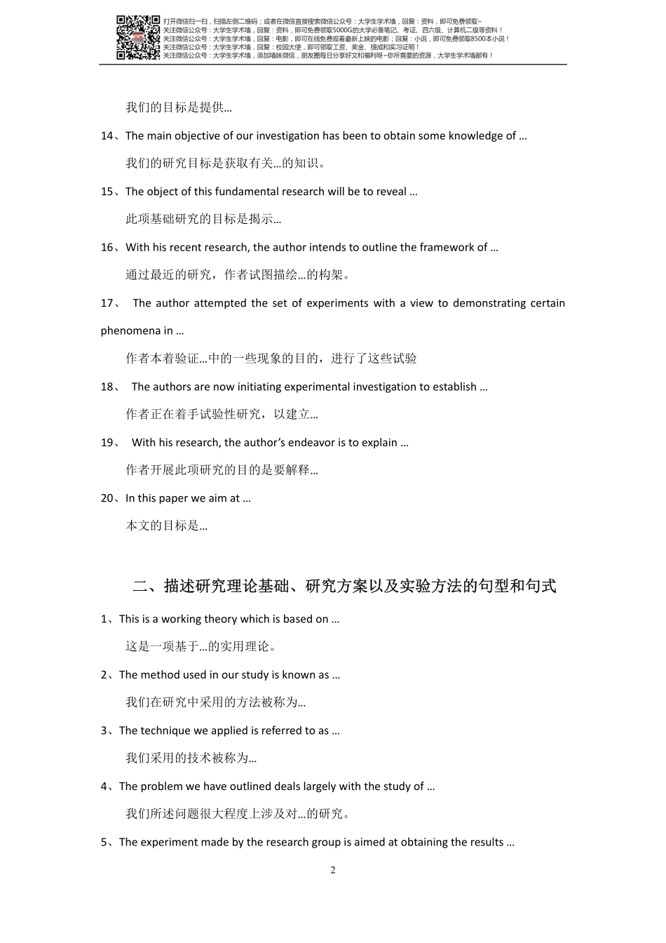 Abstract写作常用句型及句式-1.pdf_第2页