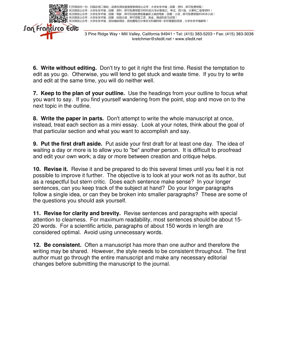 Twelve Steps to Developing an Effective First Draft of your Manuscript.pdf_第2页