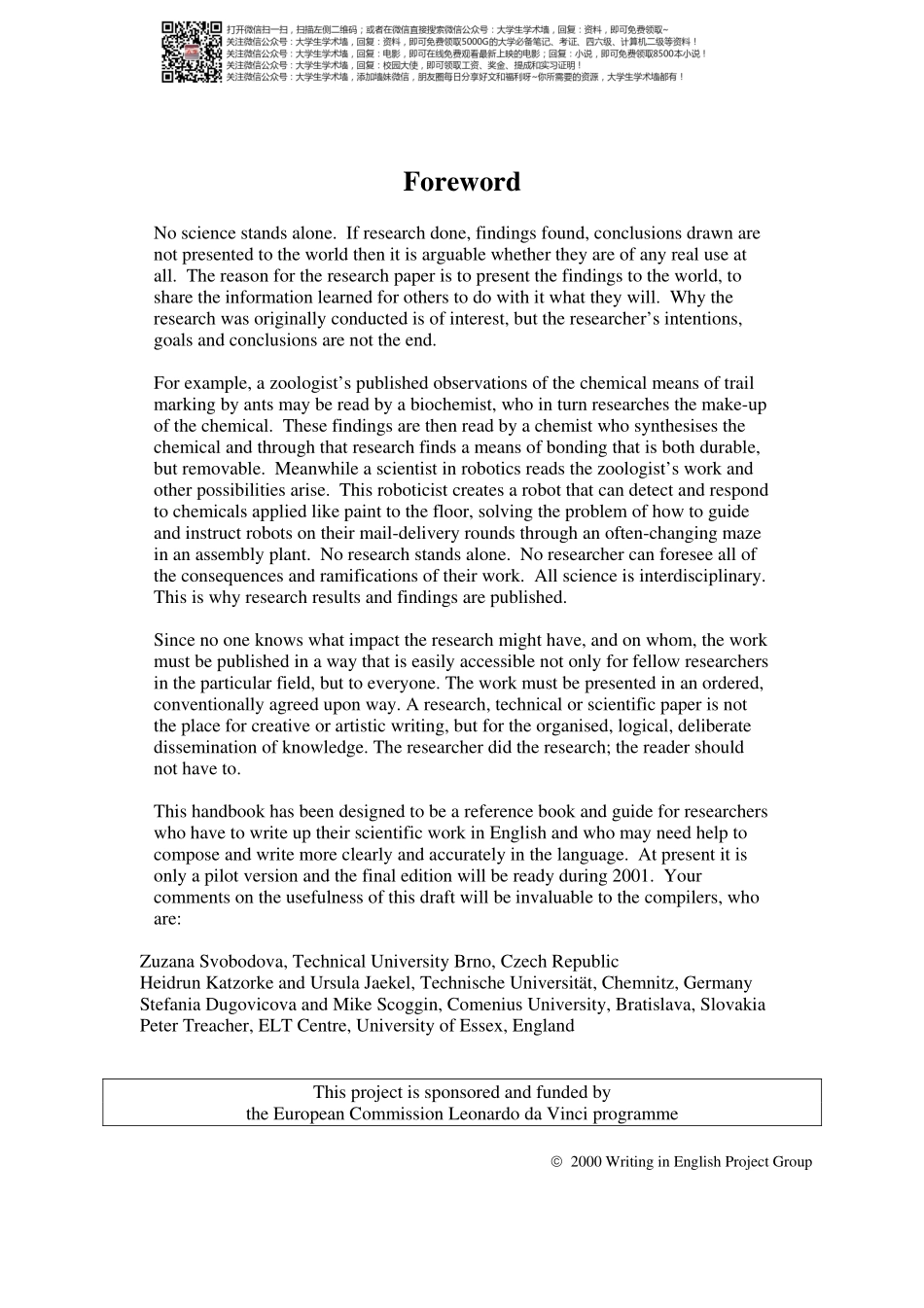 Writing In English, A Practical Handbook for Scientific and Technical Writers (2000).pdf_第3页