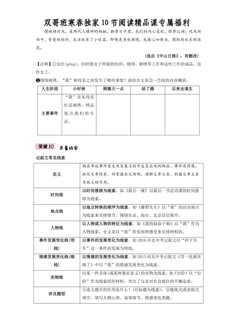 双哥班寒春独家10节阅读精品课之【4】.pdf_第2页