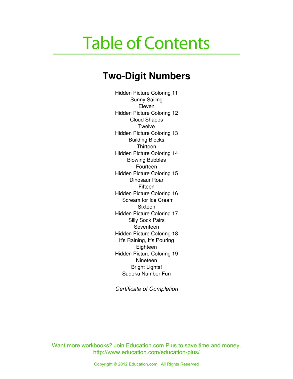 two digit numbers 两位数字 幼小衔接 [jiaoyupan.com].pdf_第2页