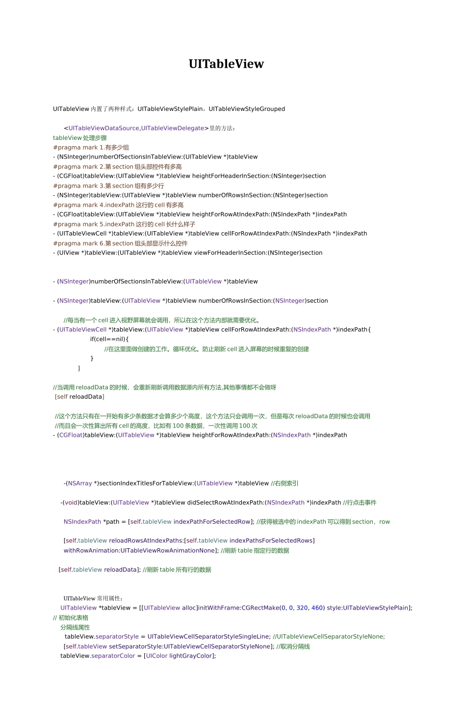UITableView.docx_第1页