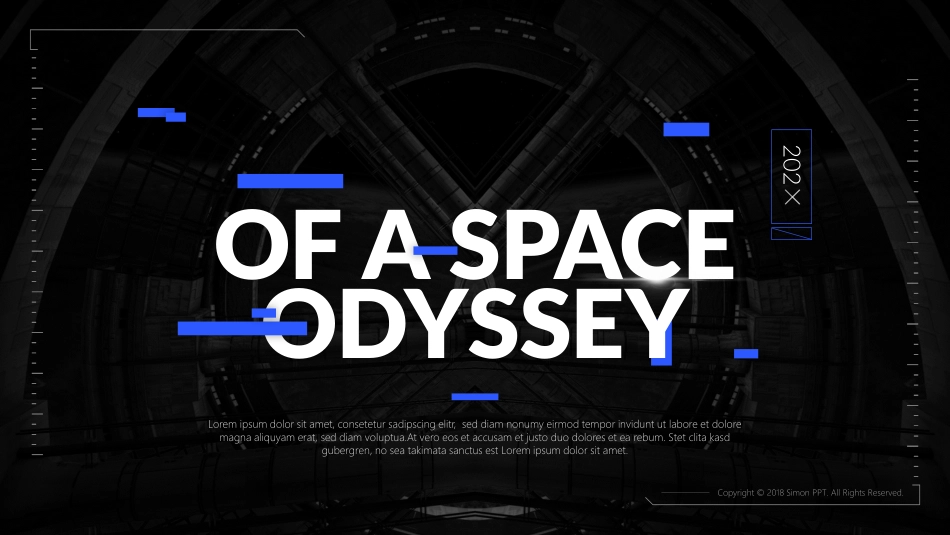 【模板5】Space Odyssey：好有科技感模板.pdf_第1页